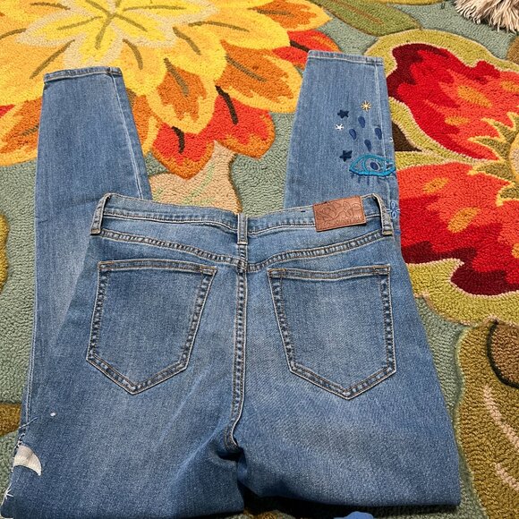 Johnny Was NWT Good Vibes Skinny Jeans - Size 26 - Picture 6 of 9